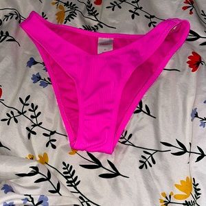 Hot pink bathing suit bottoms